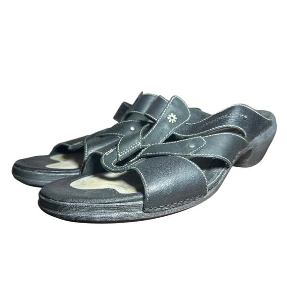 Merrell Women's Leather Slide Sandals 11 Comfortable Outdoor Walking Sandals - Picture 5 of 11